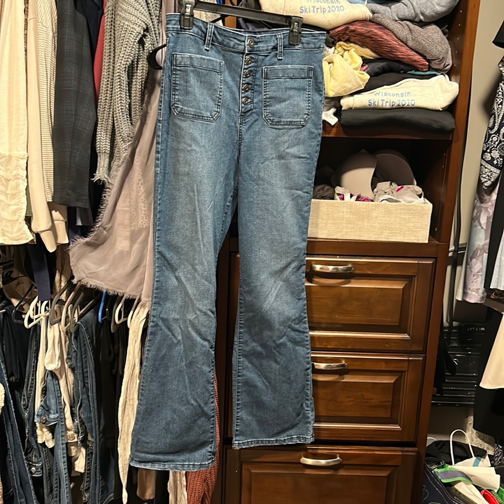 Style and Co size 12 boot cut jeans.